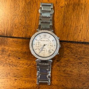 Michael Kors stainless Steele fashion watch